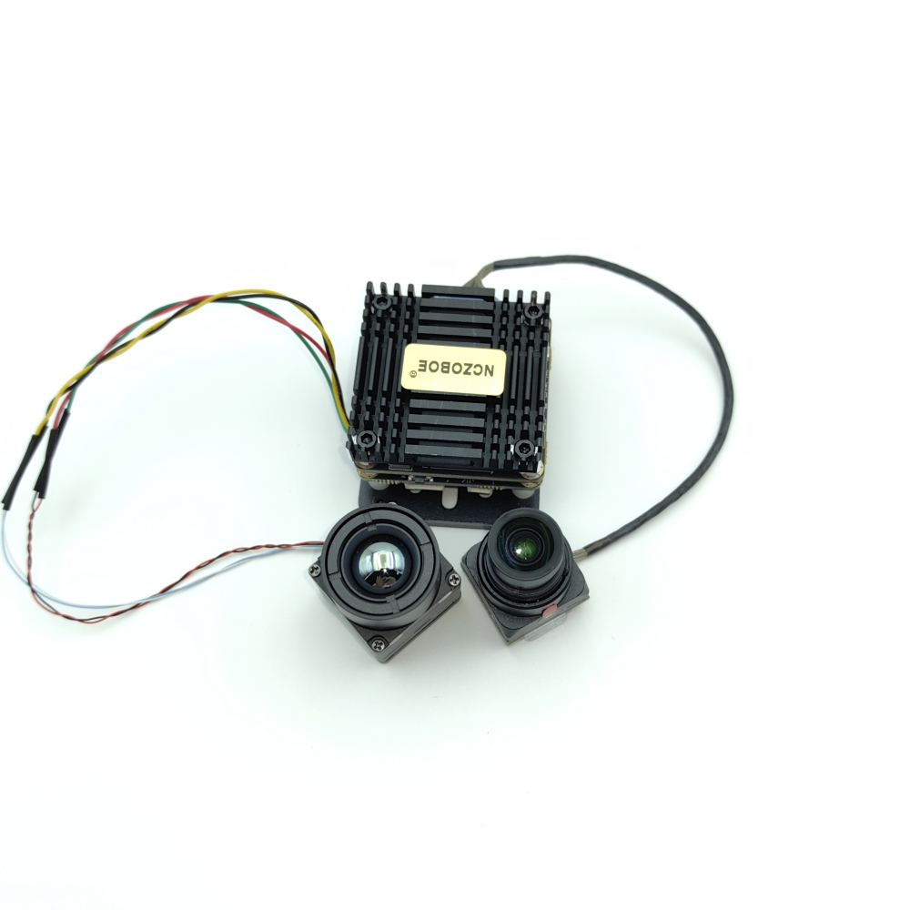 Drone Camera Thermal - طقم وحدة توجيه قفل الهدف بكاميرتين