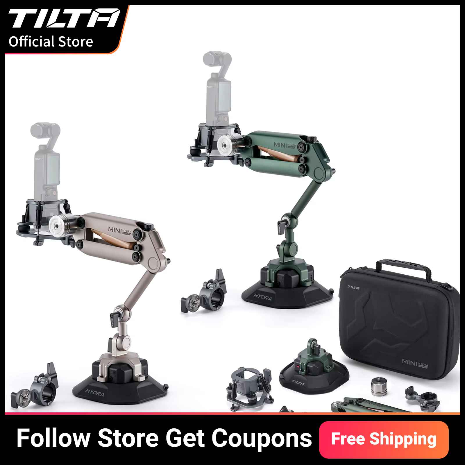 Drone Camera Case - ذراع امتصاص الصدمات TILTA HDA-T15 Hydra
