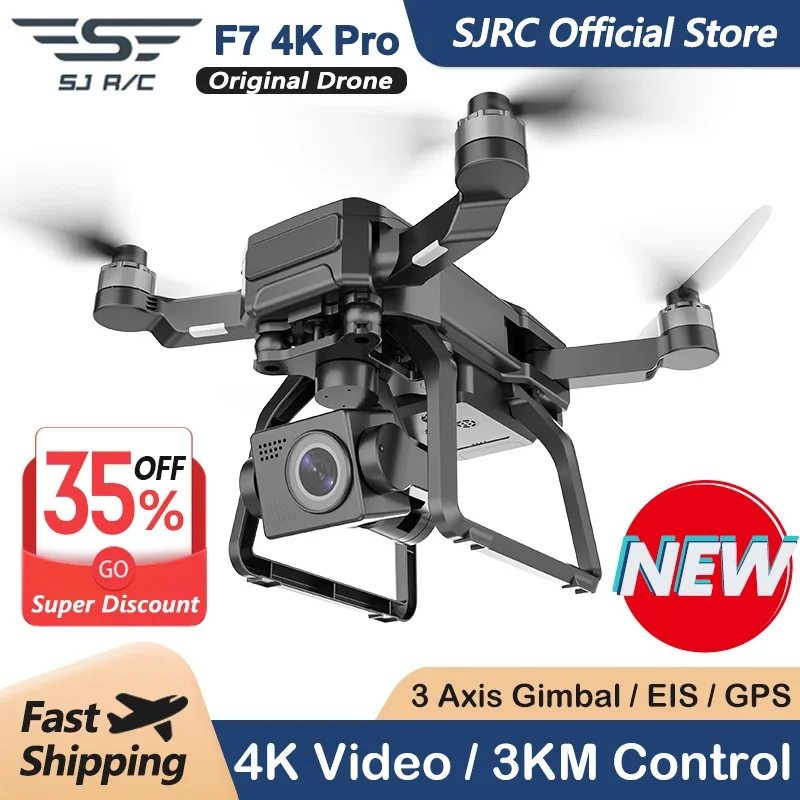 Drone Camera Hd - SJRC F7 4K PRO كاميرا بدون