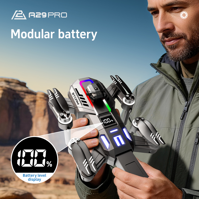 طائرة بدون طيار RC FPV كوادكوب - مراجعة Drone Camera 4K وسعره