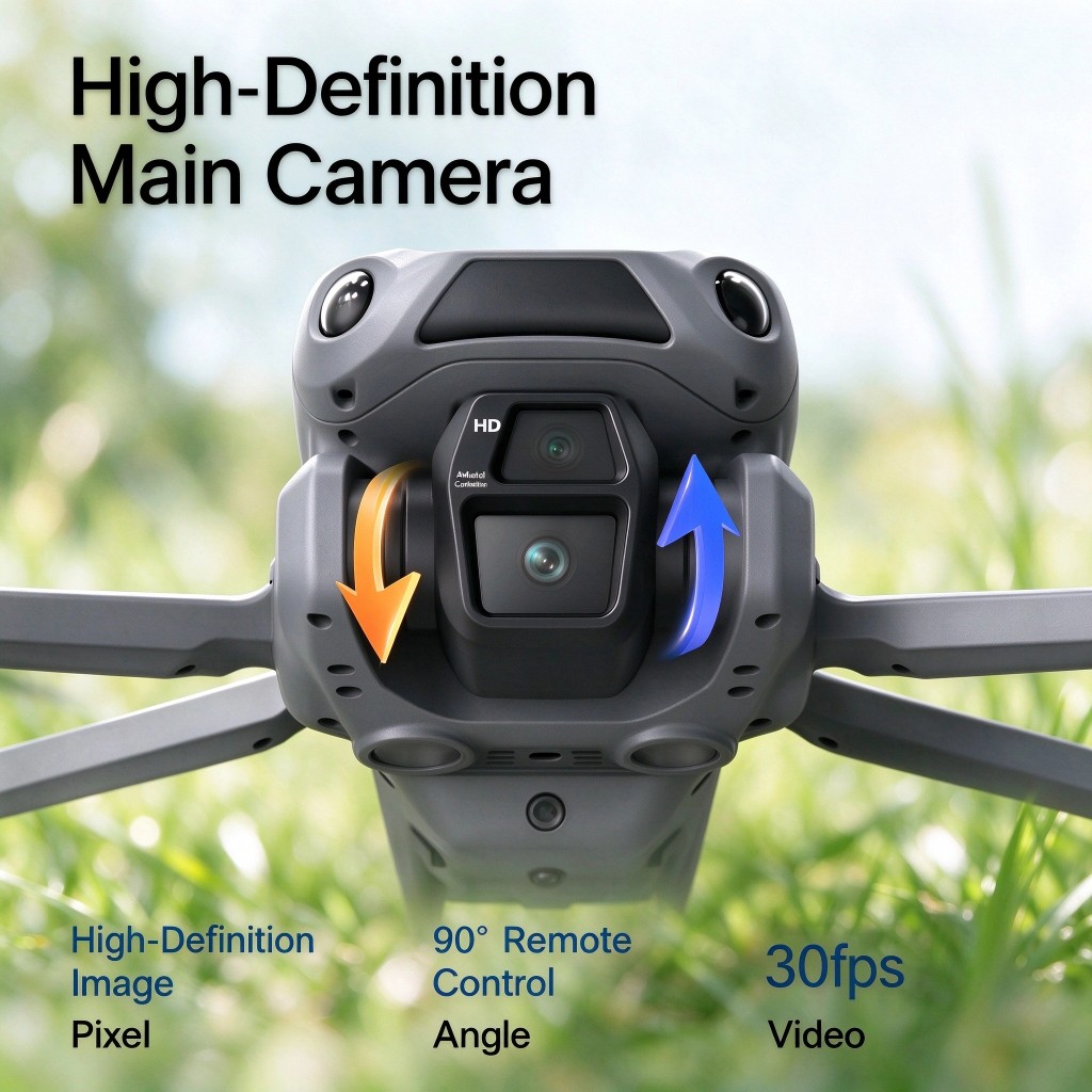 طائرة بدون طيار LF682 MAX GPS  - مراجعة Drone Camera Hd وسعره