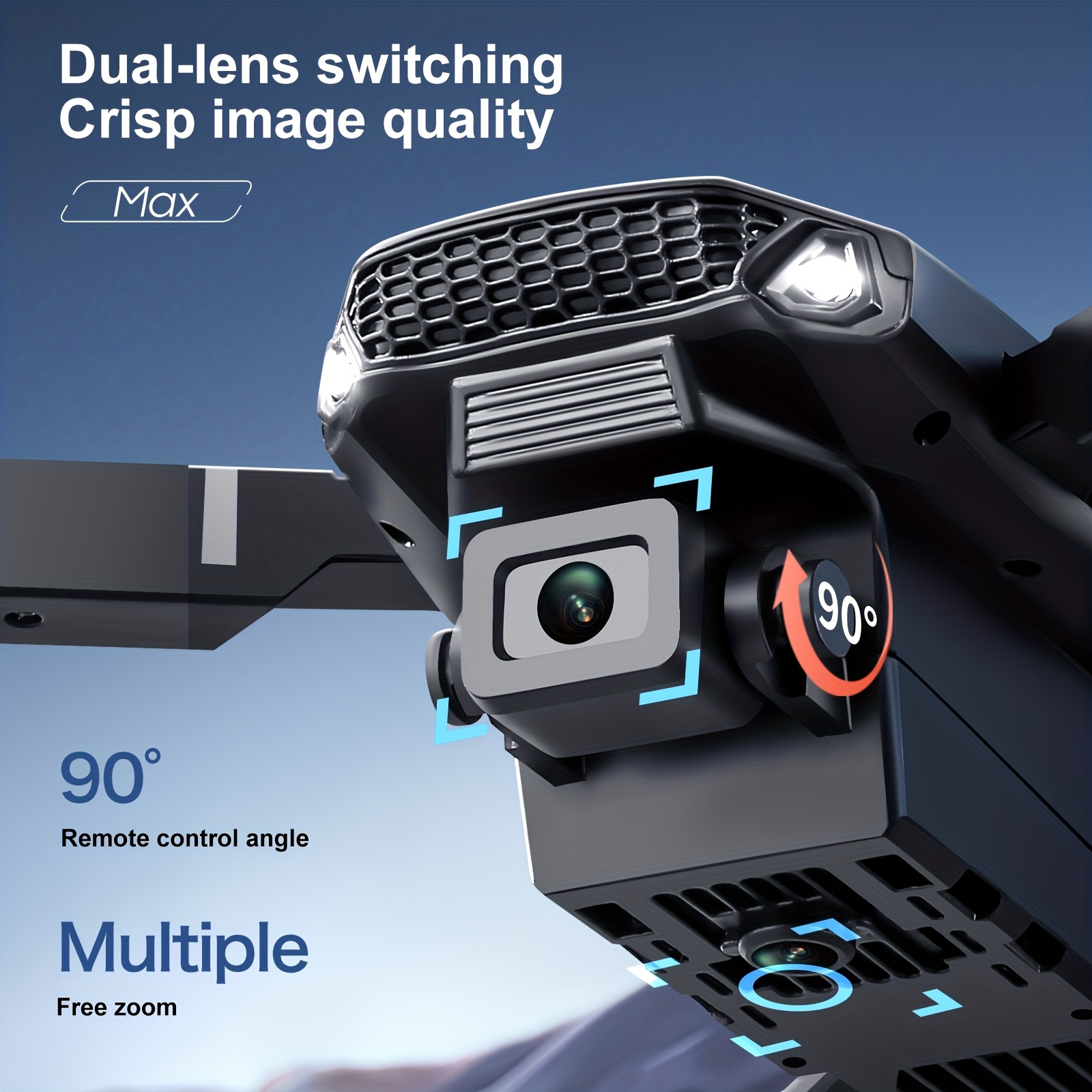 طائرة بدون طيار قابلة للطي E88 - مراجعة Drone Camera Hd وسعره