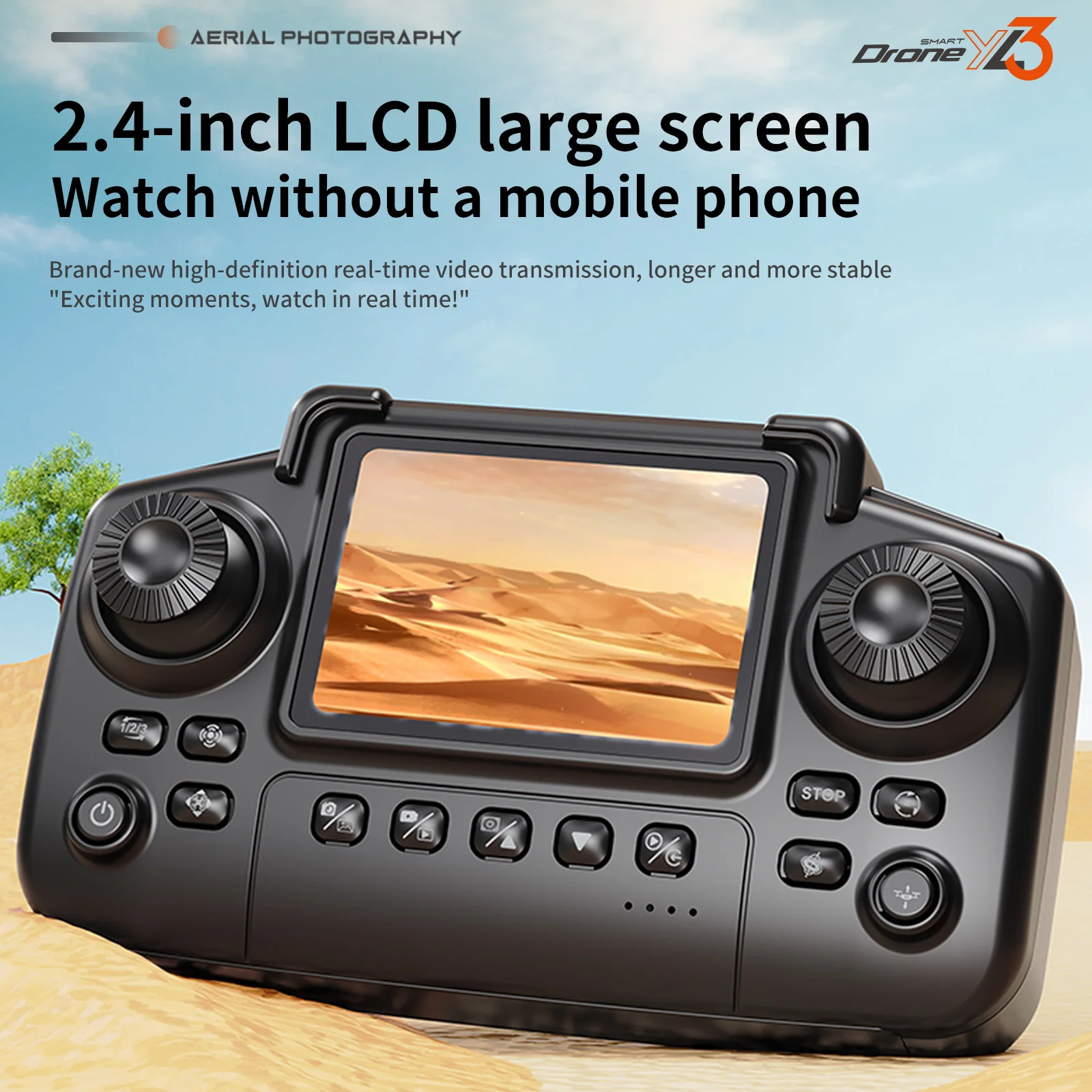 طائرة بدون طيار قابلة للطي YL3 - مراجعة Drone Camera 4K وسعره