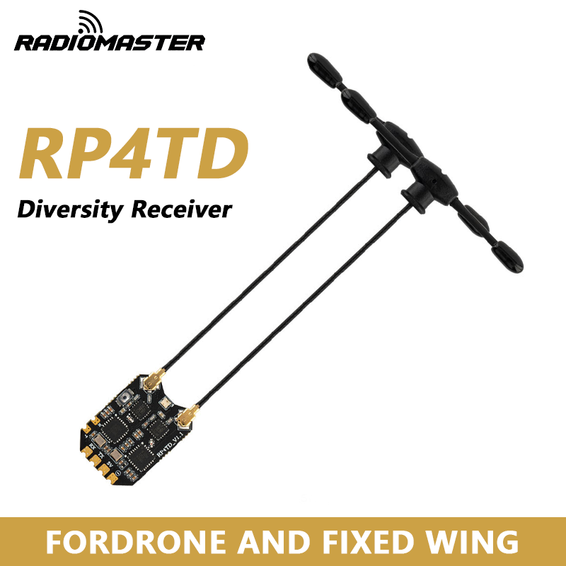جهاز استقبال RadioMaster RP4TD - مراجعة Drone Camera Thermal وسعره